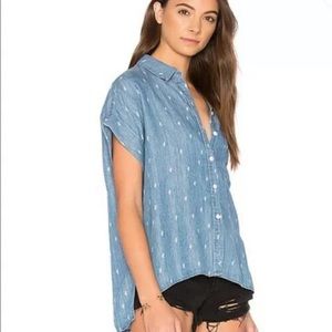 Rails Whitney Cactus Button Up Size Small